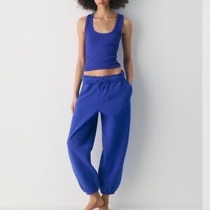 Aritzia Cozy Sweatfleece Mega Foldover Baggy Jogger